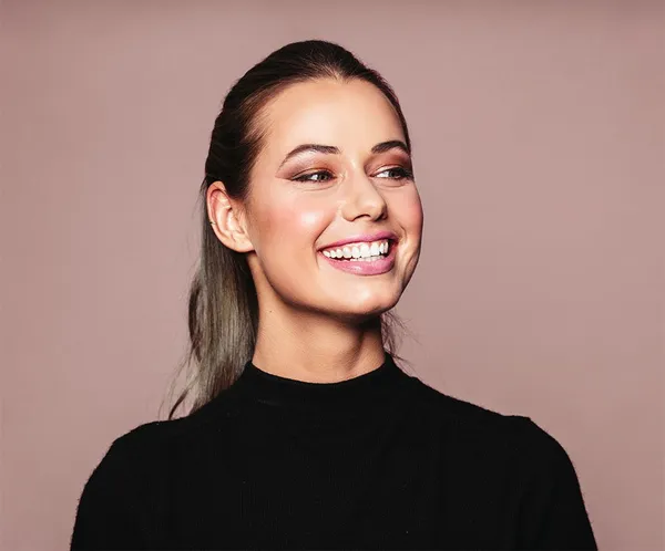 Healthy smile after dental treatment at West House Dental, Pinner